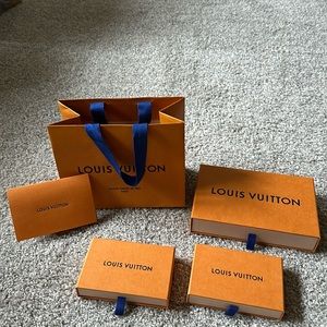 Louis Vuitton Gift boxes and gift bag set